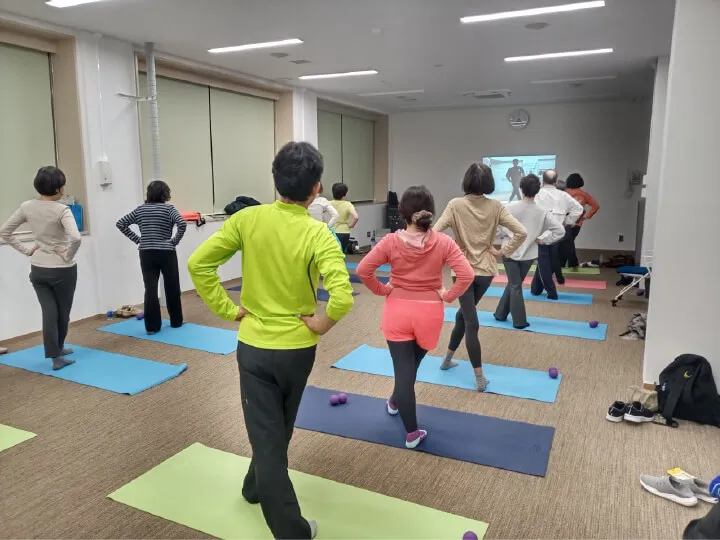 パーソナルトレーニングの様子